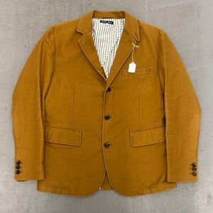 Mustard Tailored Blazer Jacket